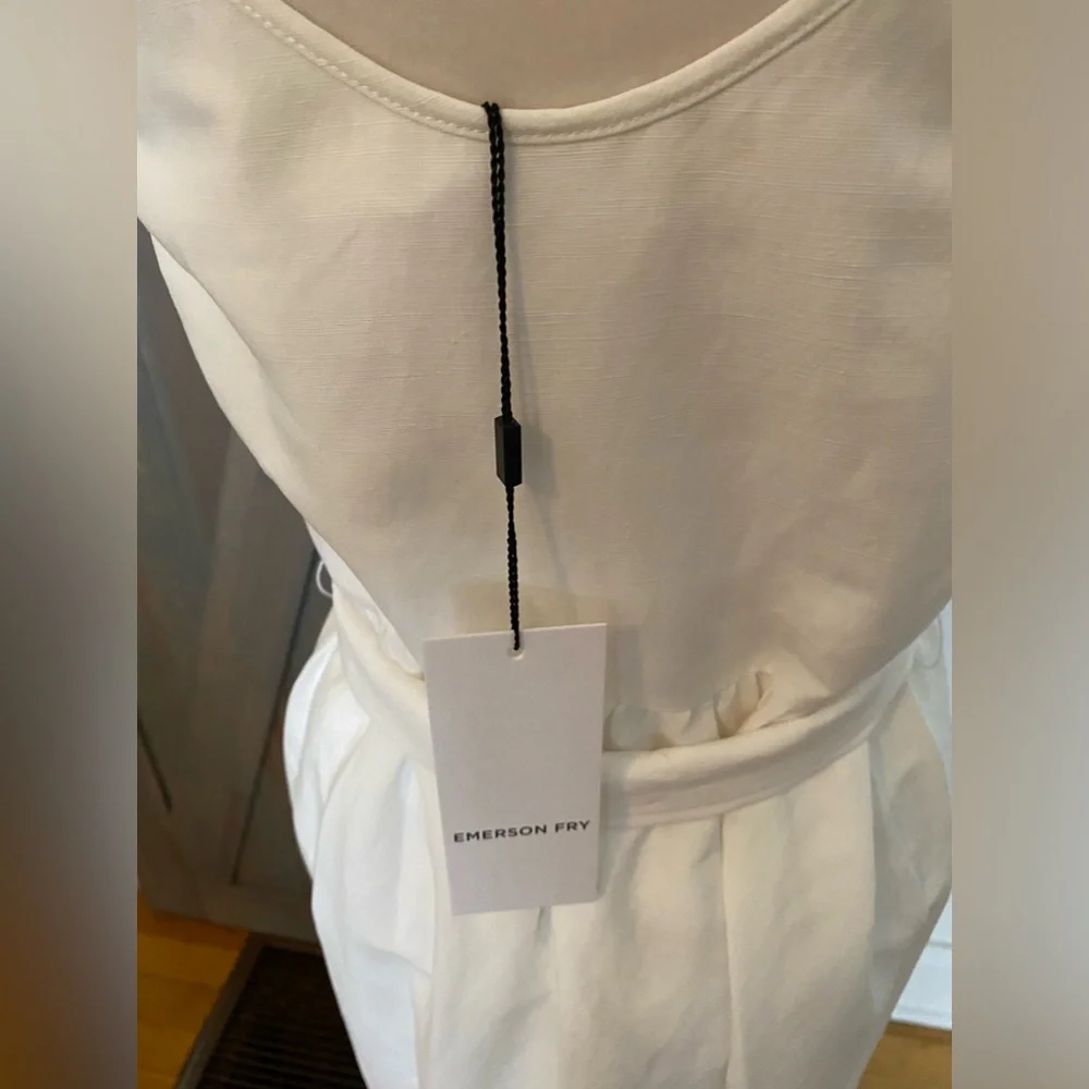 New Emerson Fry Linen Blend Dress Small - Picture 7 of 9
